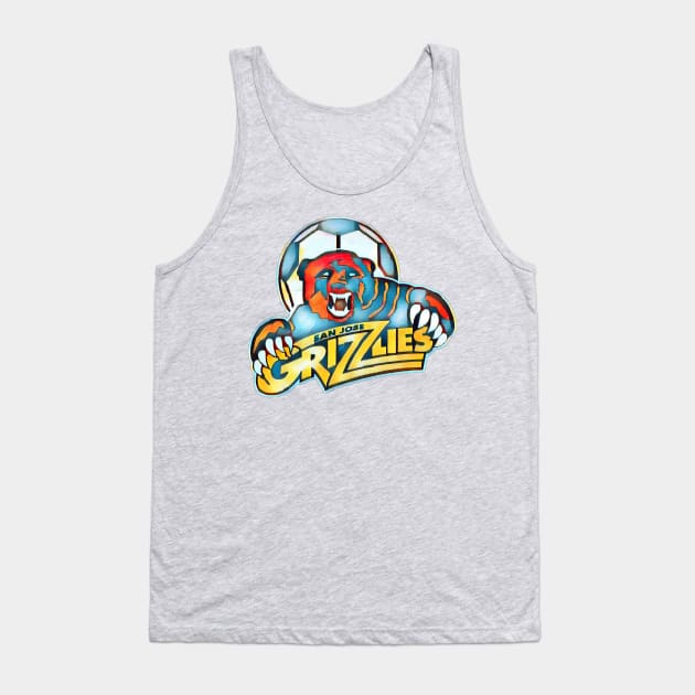 San Jose Grizzlies Soccer Tank Top by Kitta’s Shop